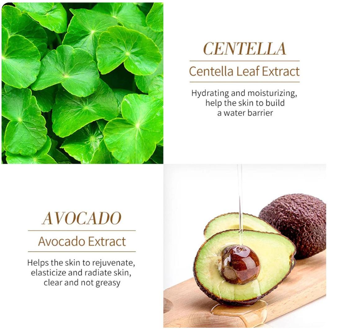 Eye Patches με Avocado, Centella & Νιασιναμίδη