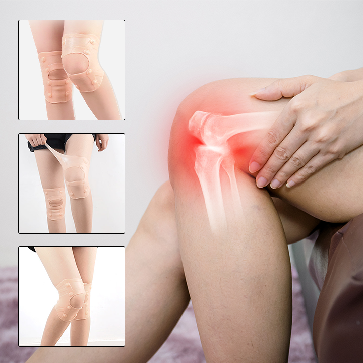 ΣΕΤ 2 Ελαστικά Γάντια Συμπίεσης Καρπού Mε Μαγνήτες & 2 Αδιάβροχες Επιγονατίδες Με Ενσωματωμένους Μαγνήτες Από Σιλικόνη