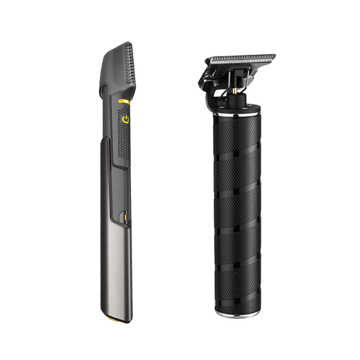 ΣΕΤ 1 Ξυριστική Μηχανή-Trimmer Με Πλαϊνές Λεπίδες & 1 Κουρευτική Μηχανή-Trimmer